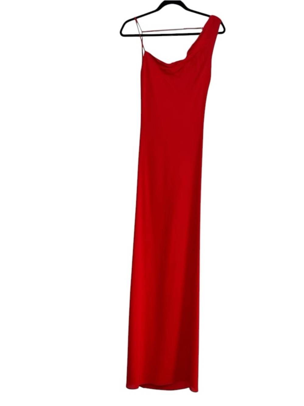 NEW Reformation Pheby Cowl Neckline Red Slit Gown, Small - Picture 7 of 10